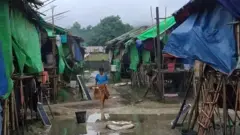 ရခိုင်စစ်ဘေးရှောင်စခန်းတစ်ခု