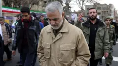 soleimani at revolution anniversary celebartions in tehran in 2016