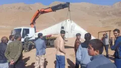 انتقال پهپاد به جرثقیل