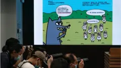 羊村繪本案：香港國安法官以發佈煽動刊物罪判處五工會領袖各囚19個月