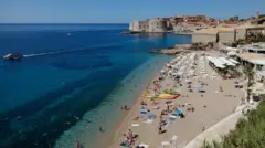 Dubrovnik, plaža u Dubrovniku
