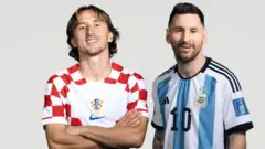 मॉडरिच और मेसी