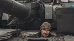 Украинский танкист