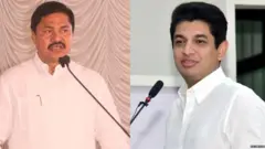 नाना पटोले आणि सत्यजित तांबे
