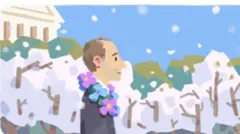 फ्रैंक पर बनाया गूगल डूडल