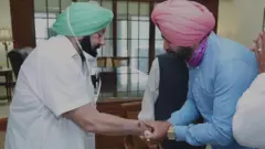 ਨਵਜੋਤ ਸਿੰਘ ਸਿੱਧੂ ਅਤੇ ਕੈਪਟਨ ਅਮਰਿੰਦਰ ਸਿੰਘ