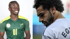 Sadio Mane ati Mohamed Salah
