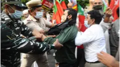 احتجاجی مظاہرہ