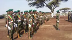 የክልሉ መንግሥት የኦሮሚያ ልዩ ፖሊስ አባላትን ባስመረቀበት ወቅት