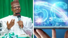 Aworan Minisita Pantami ati ẹrọ alatagba 5g