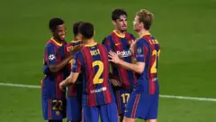 'Yan wasan Barcelona
