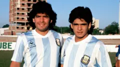 Diego na Hugo Maradona