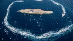 US carrier mock-up