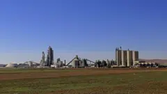 Celabiya'daki Lafarge Çimento Suriye (LCS) çimento fabrikası, 2018