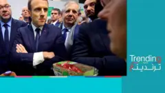 الرئيس الفرنسي إيمانويل ماكرون