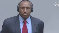 Bosco Ntaganda ahagurutse ngo abwirwe igihano n'urukiko