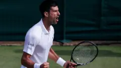 Novak Đoković na Vimbldonu