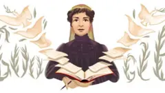 Doodle de Bertha von Suttner,