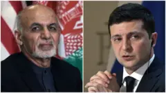 اشرف غنی و زلنسکی