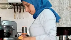 Samiha Sammer at home.