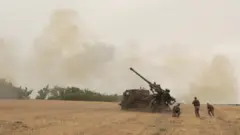 Цезар замбарагидан 27 километр узоқликдаги Россия мавқеъларини ҳужумга тутиш