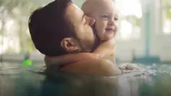 tata i beba