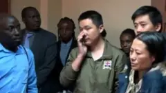 Aworan awọn ọmọ China ni ile ẹjọ ni Kenya