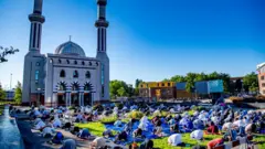 rotterdam'da bir cami