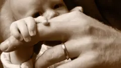 Archie pictured with his dad, the Duke of Sussex