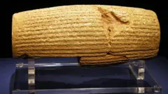 Objeto de argila alongado