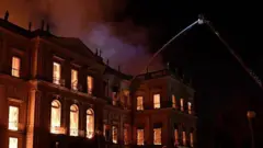 Incêndio no Museu Nacional em 2018