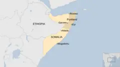 Peta perairan Somalia.