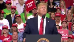 Donald Trump yatanguje ku mugaragaro imyiyamamazo y'ikiringo ca kabiri mu matora ya 2020 muri Amerika