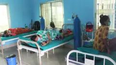शुक्लाफाँटा अस्पतालमा कोभिडका बिरामीहरू