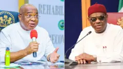 Gọvanọ Hope Uzodimma na Gọvanọ Nyesom Wike