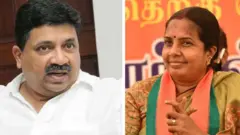 "நீங்கள் ஒரு பிறவிப்பொய்யரா?..." - ட்விட்டரில் பிடிஆருக்கும், வானதிக்கு இடையே வார்த்தை போர்