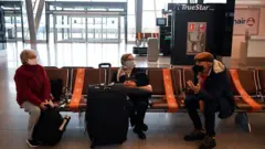 people at the airport