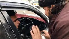 Толибон жангариси акс этган видео