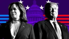 Kamala Haris i Donald Tramp