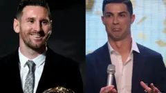 Messi da Ronaldo