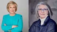 Hillary Clinton and Louise Penny