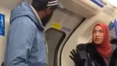 Pertengkaran di Tube London