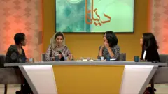 صورة من حلقة دنيانا عن الطلاق