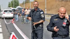 موقع الحادث في الضفة الغربية