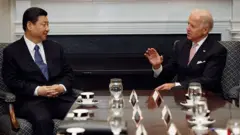 Xi Jinping y Joe Biden
