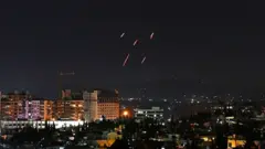 Şam'da İsaril bombardımanı