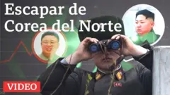 Montaje con soldado norcoreano