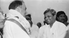 રાજીવ ગાંધી અને અહમદ પટેલ