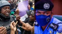 Nigerian police SWAT team
