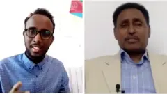 ኢብራሂም ኣሕመድ (ዓፈረንሲስ) ምሰ ኣቶ እስማዒል